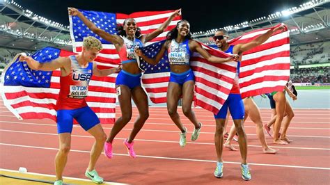 Mixed 4x400m Relay World Championships 2025 Sib Christal