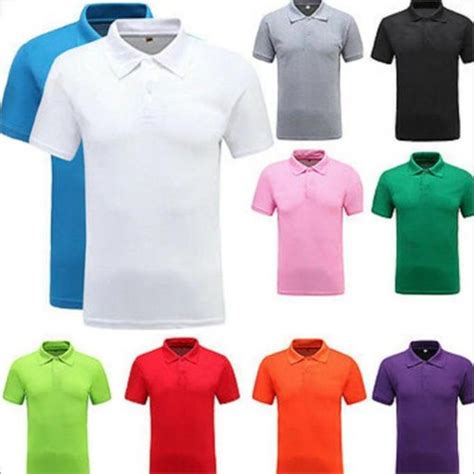 Available In Different Color Mens Plain Collar T Shirt At Best Price In