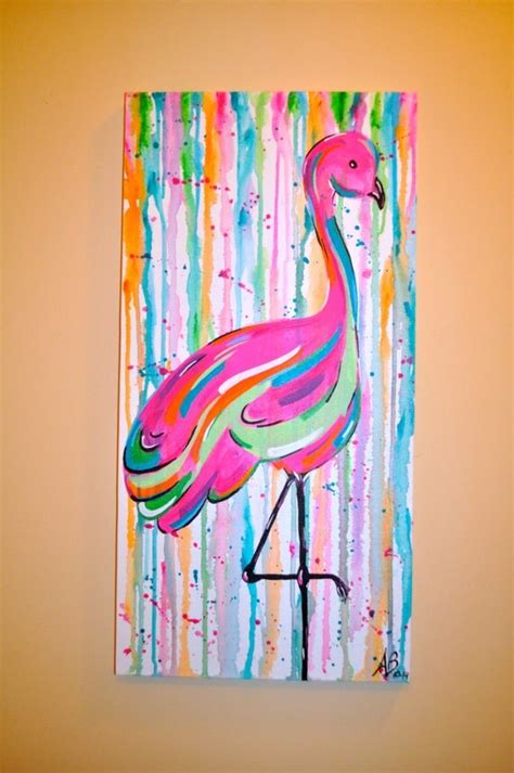 Easy Flamingo Painting Ideas Boolsan