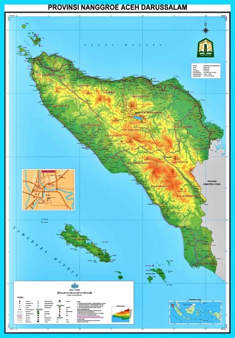 Peta Aceh Dan Penjelasan Lengkap Sindunesia
