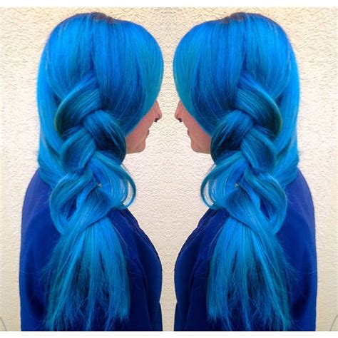 Diy Fashion To Blissful Blue Temporary Hair Dye Hair Styles Pretty