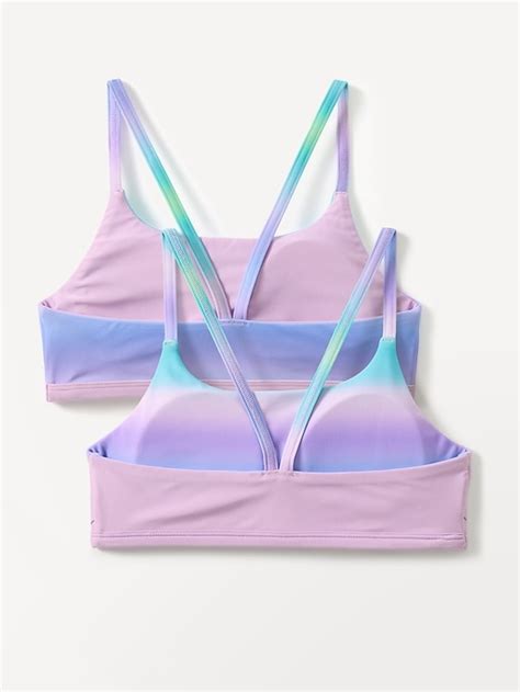 Athleta Girl Reversible Scoop Bikini Top Athleta