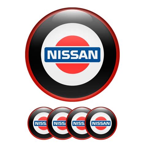 Nissan Wheel Silicone Emblems Center Cap Old Style | Wheel Emblems ...