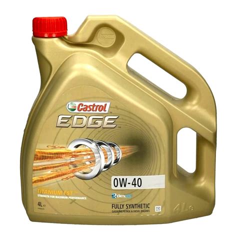 Castrol EDGE Tytanium 0W 40 4L Quentus Group Oleje Silnikowe