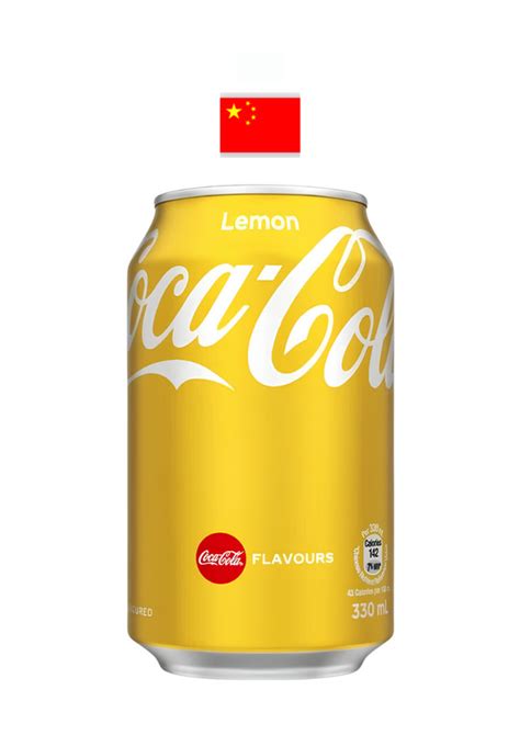 Coca Cola Lemon 330ml Refrigerante Sabor Limão China Casa Bueno Mercado Oriental