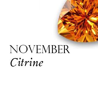 Citrine - Birthstone for November