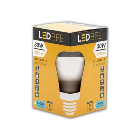 Lâmpada Bulbo Led Alta Potência 30w 6500k E 27 Led Bee Lâmpada