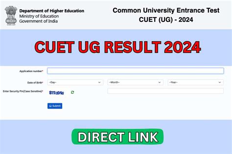 Cuet Ug Result 2024 Cut Off Marks Scorecard