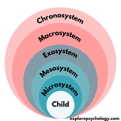 Ecological Theory Bronfenbrenner S Five Systems