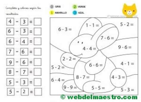 Ejercicios De Sumas Y Restas Web Del Maestro