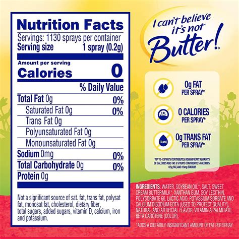 I Cant Believe Its Not Butter Buttery Spray Original 8 Oz Shop Now