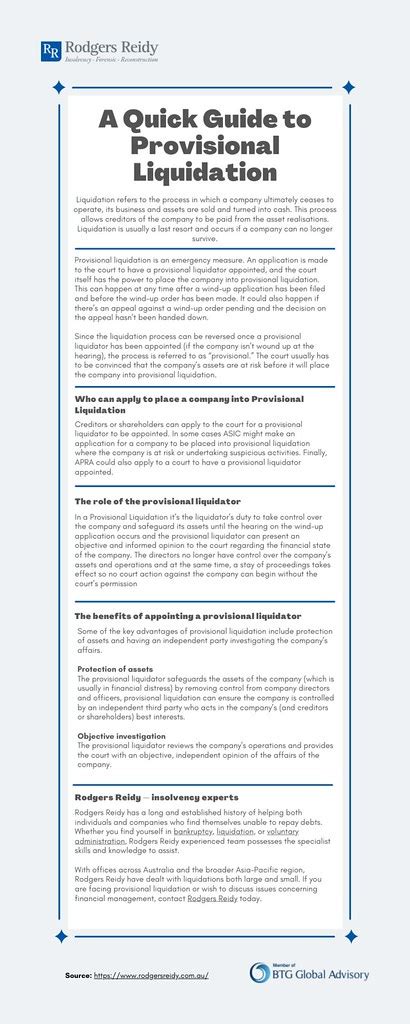 A Quick Guide To Provisional Liquidation Liquidation Refer Flickr