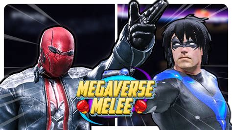 WWE 2K Red Hood Vs Nightwing Megaverse Melee YouTube