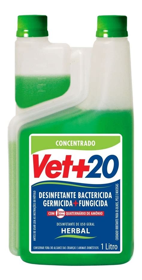 Desinfetante Bactericida Concentrado Vet Herbal L Mercadolivre