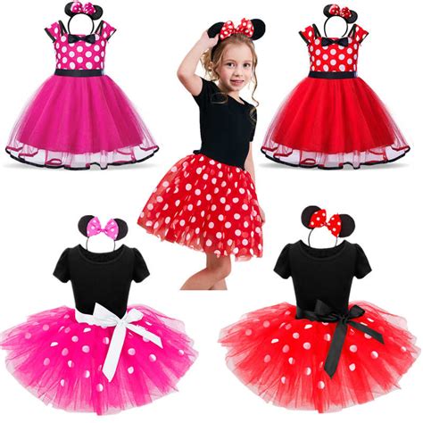 Venta Vestidos De Mimi Mouse Para Ni A En Stock