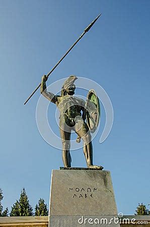 King Leonidas In Thermopylae, Greece Stock Photo | CartoonDealer.com #76887906