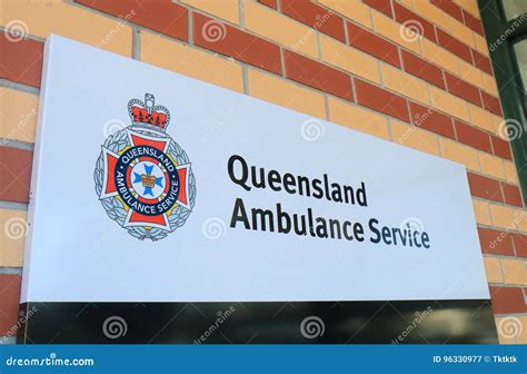 Queensland Ambulance Service Australia Editorial Photo | CartoonDealer.com #96330977