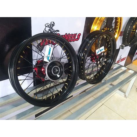 Jual Wheelset Velg Roda Supermoto Honda Crf Velg Rossi