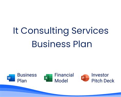 How To Prepare A Business Plan For It Consulting Checklist Business