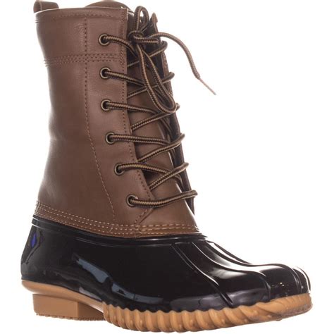 Sporto Womens The Original Duck Boot By Sporto Ariel Lace Up Duck