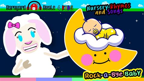 Rock A Bye Baby Lullaby With Our Sweet Sheep Kiki Nursery Rhymes