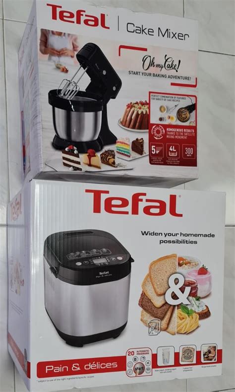 Tefal Bread Maker and Cake Mixer, TV & Home Appliances, Kitchen ...