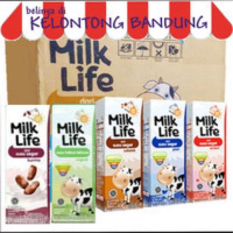 Jual Milk Life 200 Ml Original Lactose Free Susu Cair Uht Bebas Laktosa