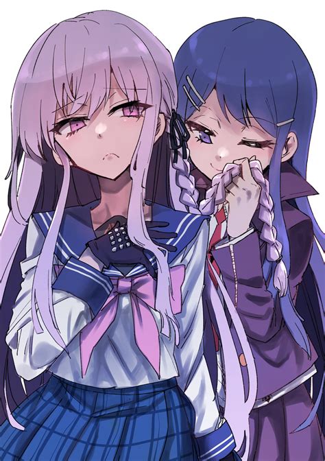 V L V Kirigiri Kyoko Maizono Sayaka Danganronpa Vn