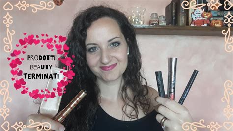 Prodotti Beauty Terminati Youtube