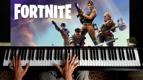 Fortnite Menu Music Piano Tutorial With Sheet Youtube