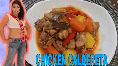 CHICKEN CALDERETA WITHOUT LIVER SPREAD KALDERETANG MANOK BUDGET