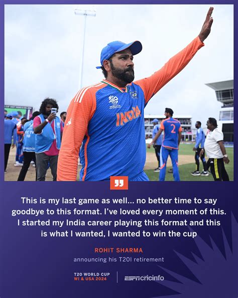 Rohit Sharma takes retirement from the T20 Cricket. : r/IndiaCricket