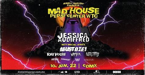 Jessica Audiffred Presenta Mad House Pepsi Center Wtc Mexico City