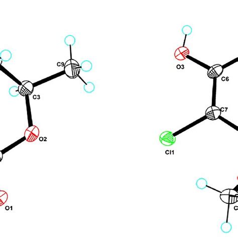 Ortep Diagrams Of Compounds 4 And 12 Download Scientific Diagram