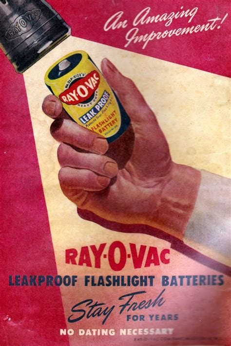 Ray O Vac Battery Vintage Ads S Advertising History Retro