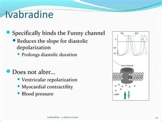 Ivabradine review | PPT