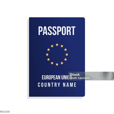 European Union Passport Stock Illustration - Download Image Now ...