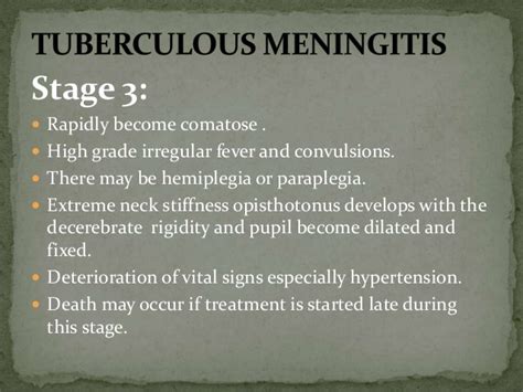 Tuberculous meningitis