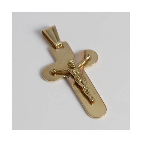 Comprar Colgante Cruz Con Cristo De Oro De Segunda Mano E353960A