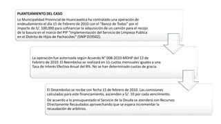 Sistema De Endeudamiento Publico PPT