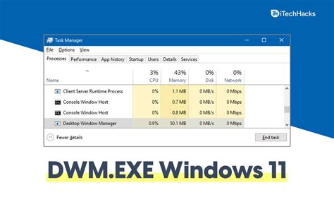 Fix Desktop Window Manager Dwm Exe Windows 11 High CPU Issue