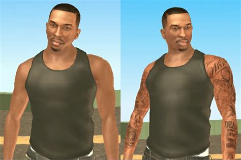 Gta San Andreas Hd Universe Carl Johnson Skin Pack Mod Gtainside