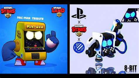 Brawl Stars 8 Bit Best New Skin Ideas Skin Ideas Youtube