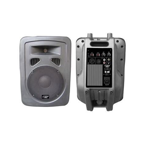 Pylepro Pphp1098a 600 Watt 10 2 Way Plastic Molded Powered Pa Speaker System