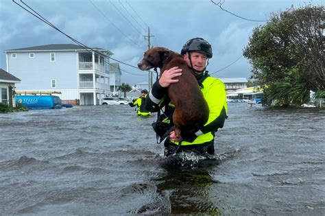 5th historic flood in 25 years deluges North Carolina’s coast | PBS News