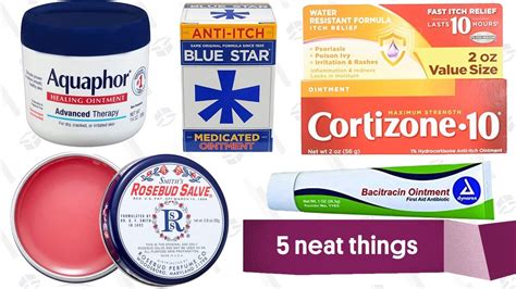 The Five Ointments That Everyone Needs In Their Medicine Cabinet