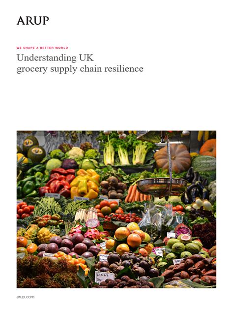 Understanding Uk Grocery Supply Chain Resilience 1 Pdf Supply