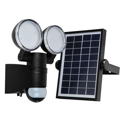 L Mpara Solar Con Panel Solar Y Sensor De Movimiento Ms N The