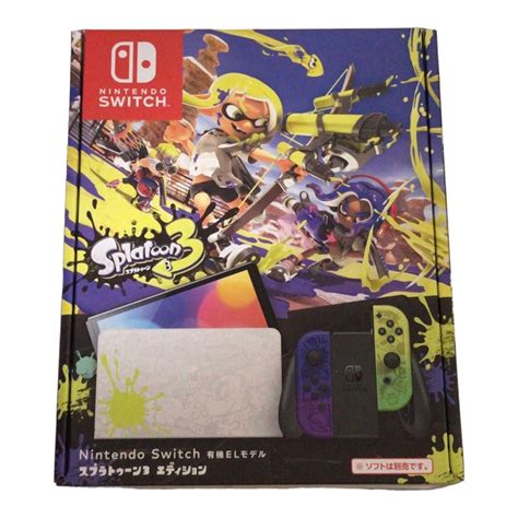 「新品未開封」nintendo Switch スプラトゥーン3 エディション 【中古】 510