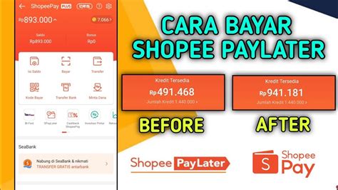 Cara Bayar Shopee PayLater Cara Bayar SpayLater Lewat Shopeepay 2023